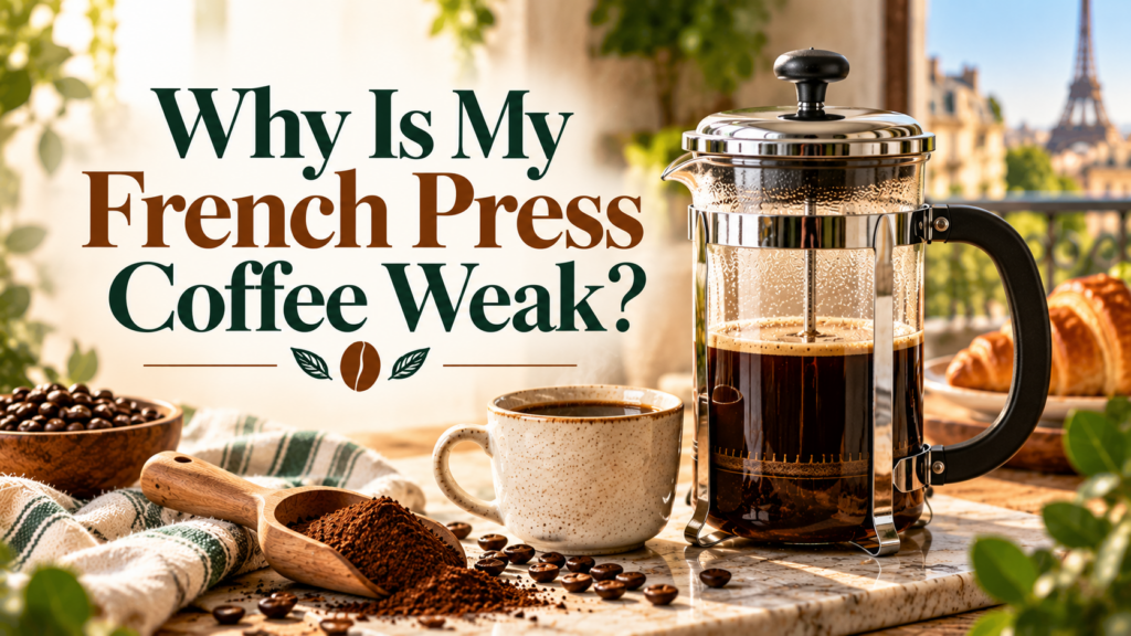 Why Is My French Press Coffee Weak?