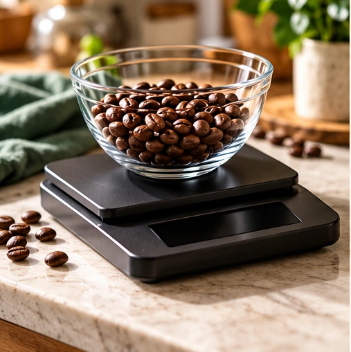 Weigh the coffee before making the test batch.