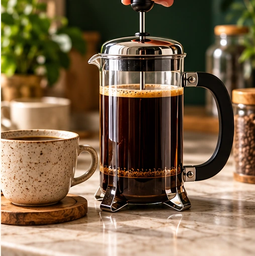 Press, taste, and adjust the grind one step at a time.